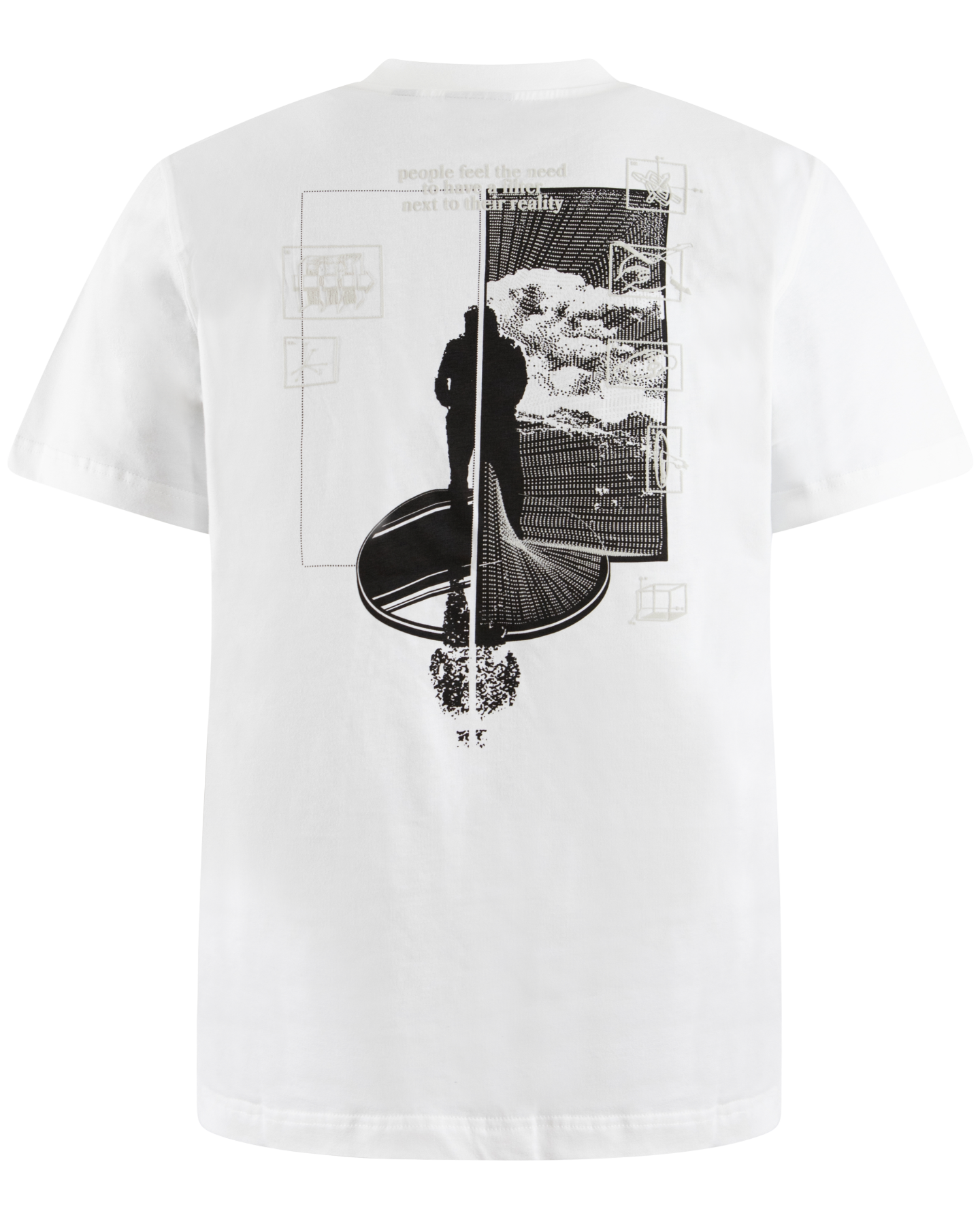 Heren Mirror Ss T-Shirt