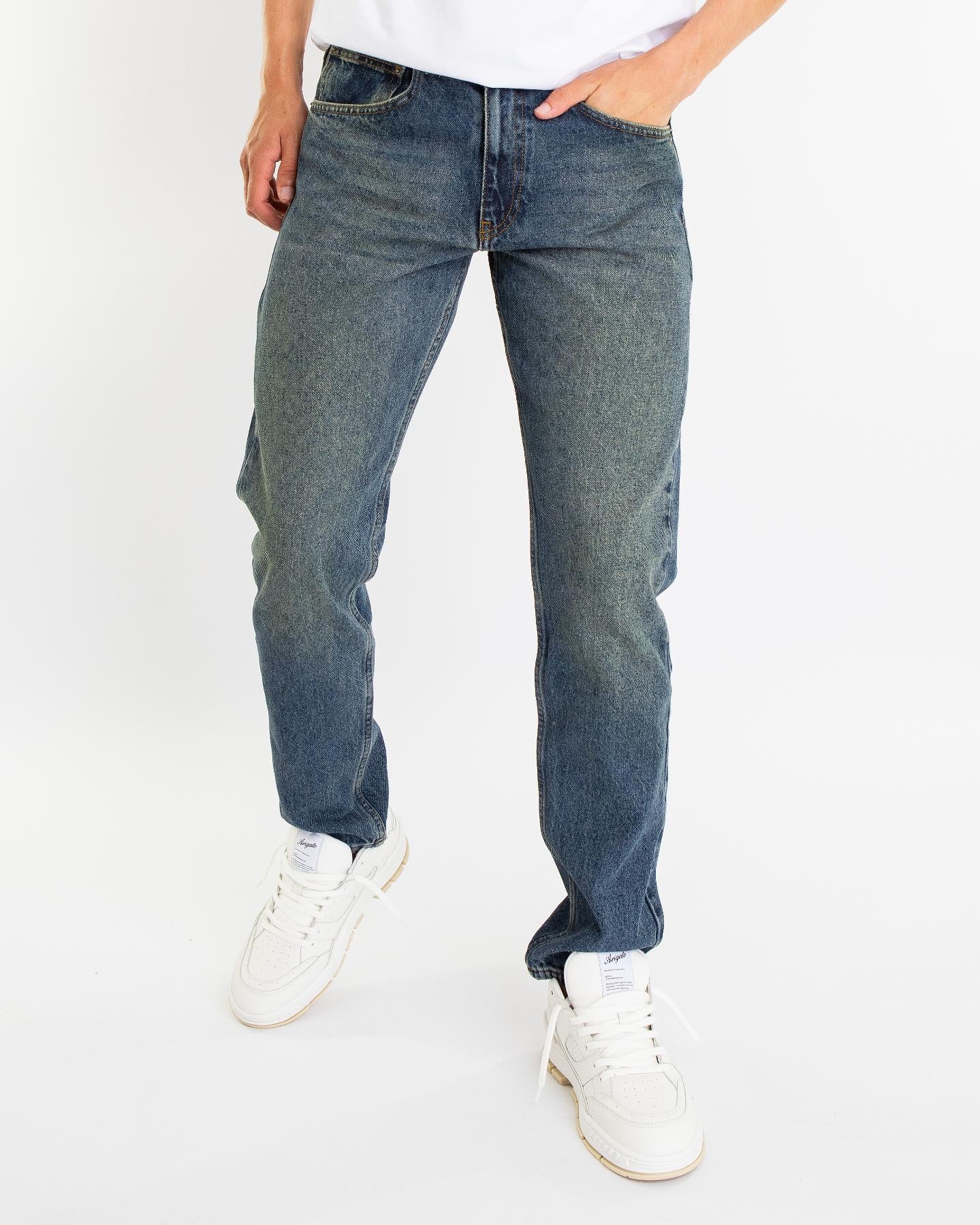 Heren Slim Jeans Dark Indigo