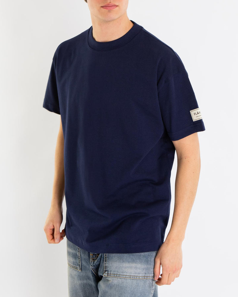 Heren Atelier T-Shirt Blauw