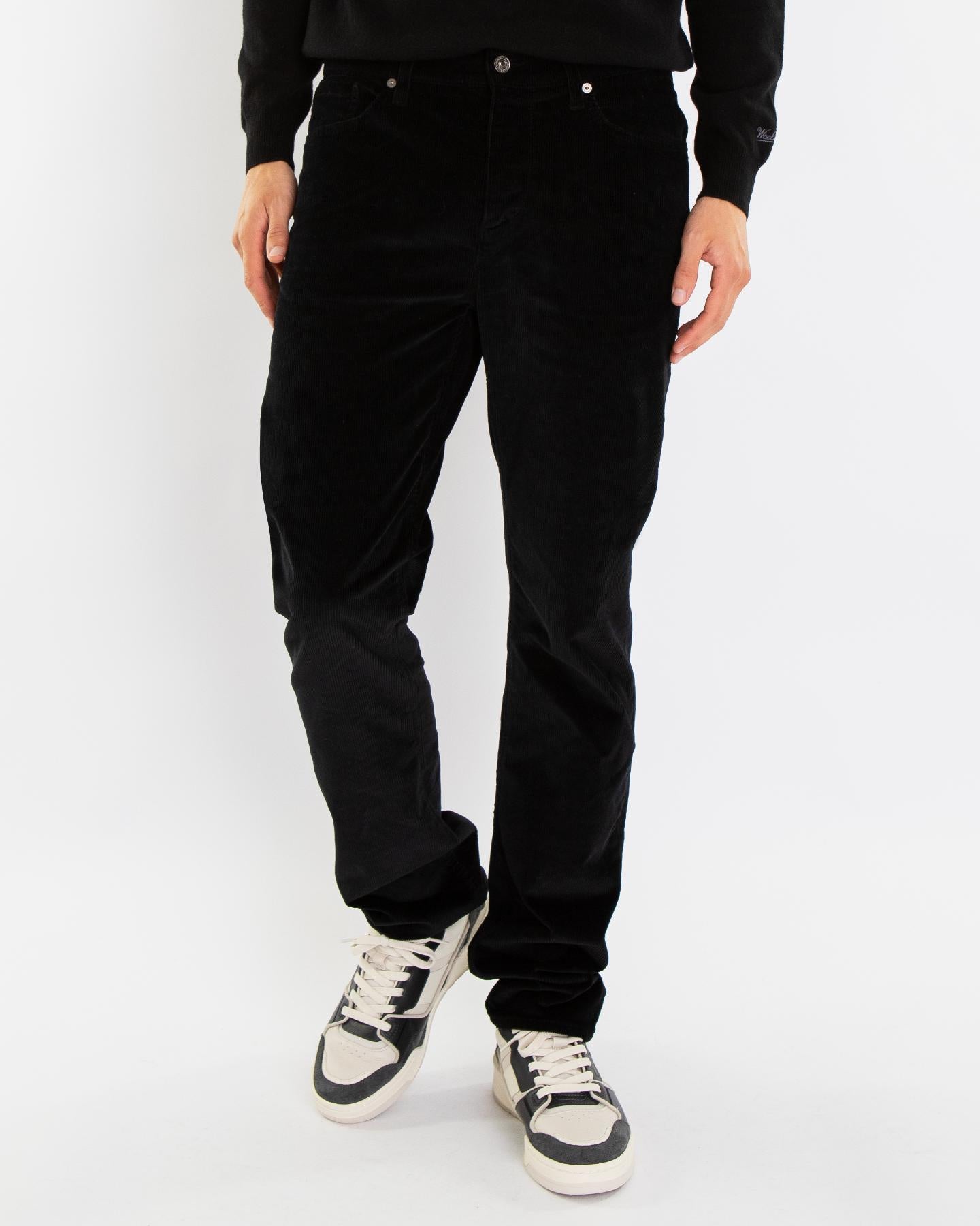 Heren SLIMMY CORDUROY VASAL BLACK