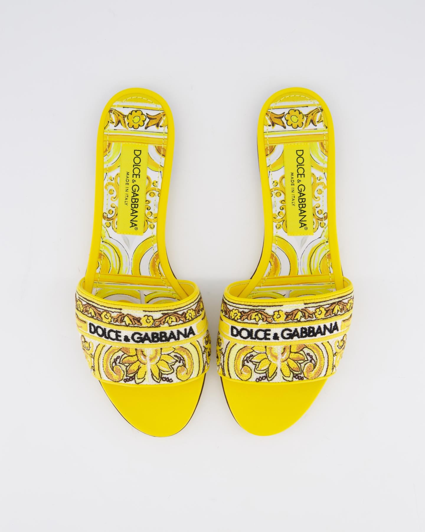 Dames Dolce & Gabbana Flat Slides