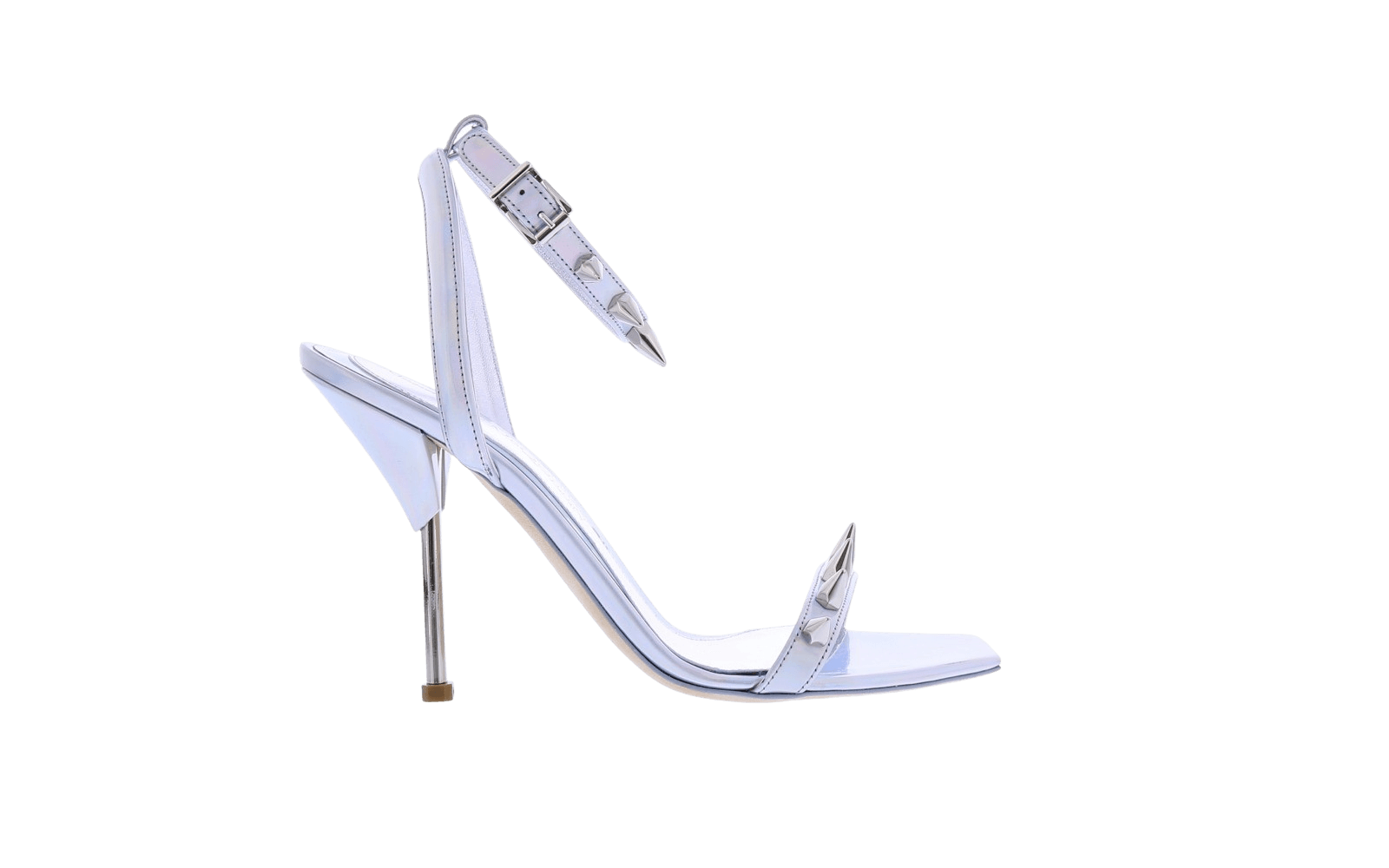 Women Spike Sandal Silver