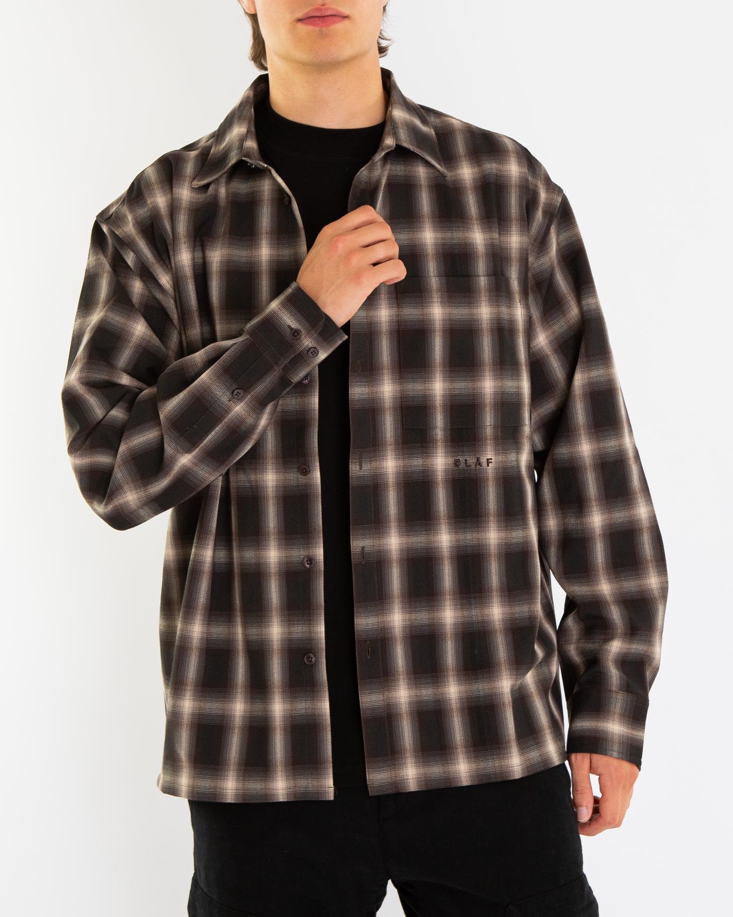 Heren Plaid Boxy Shirt