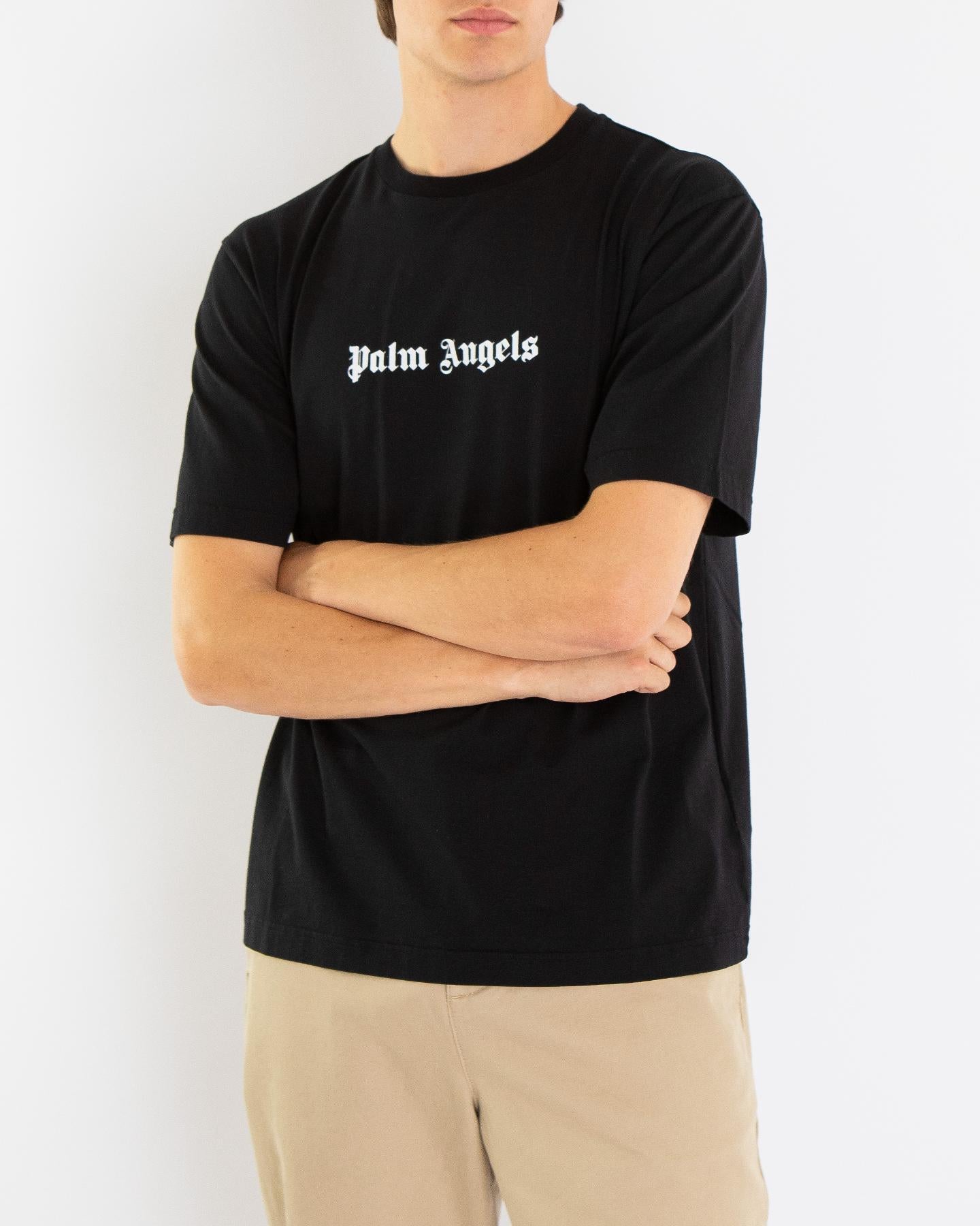 Heren Palm Angels Logo Slim Tee