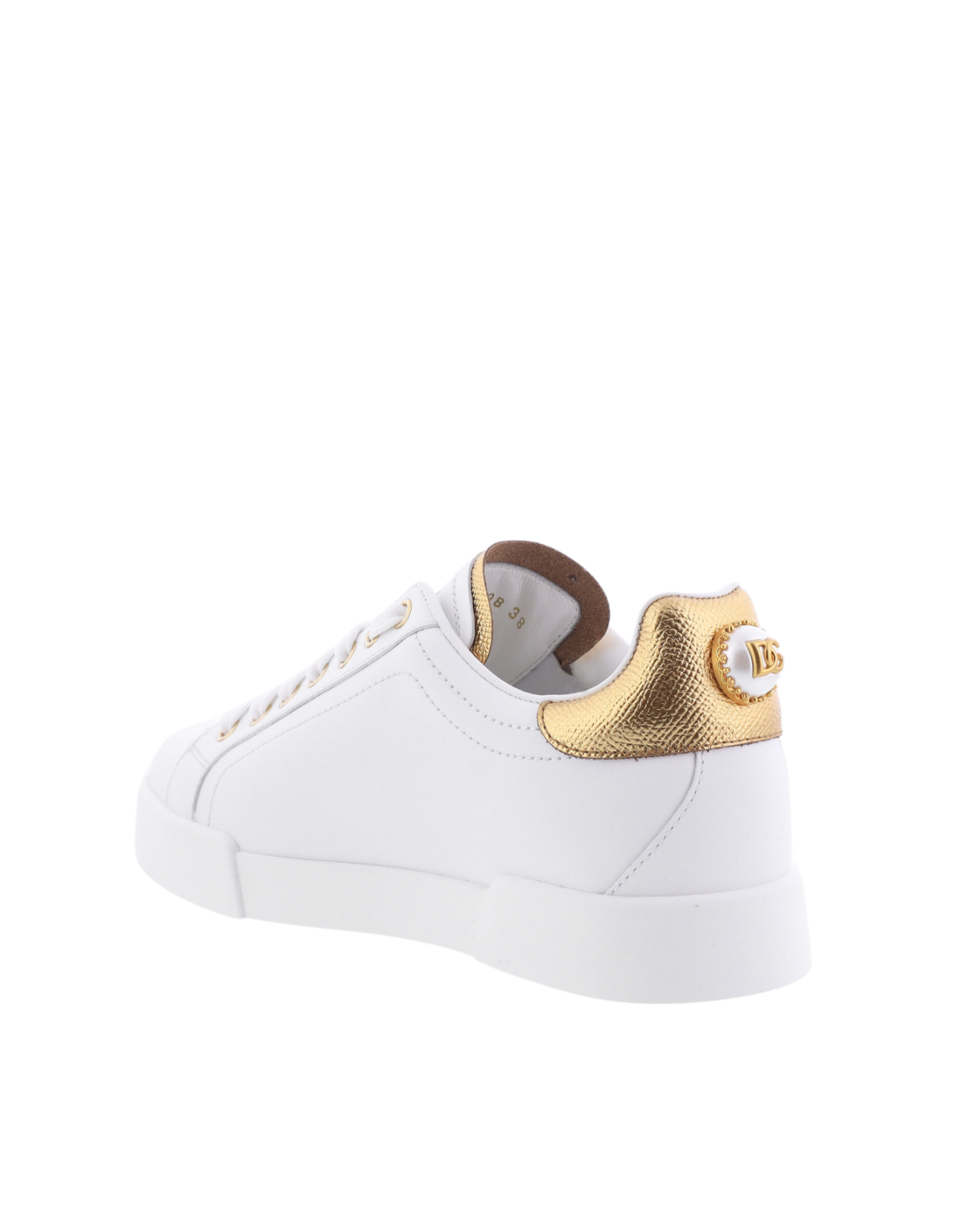 Dames Portofino Sneaker Wit/Goud