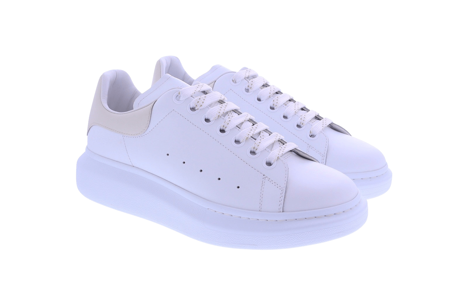 Alexander McQueen Men Oversized sneaker white/beige - Eleganza.nl