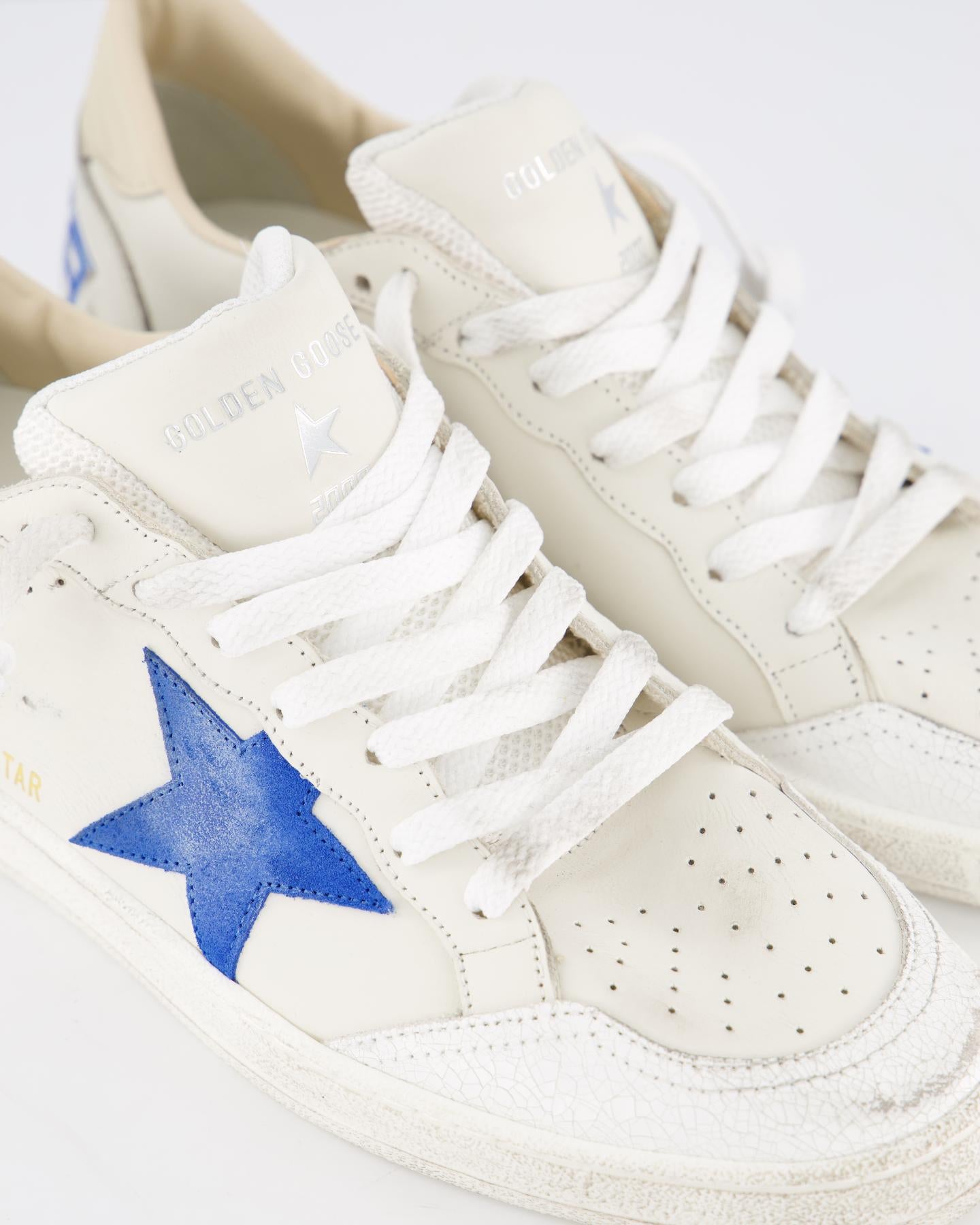 Heren Ballstar Sneaker Wit