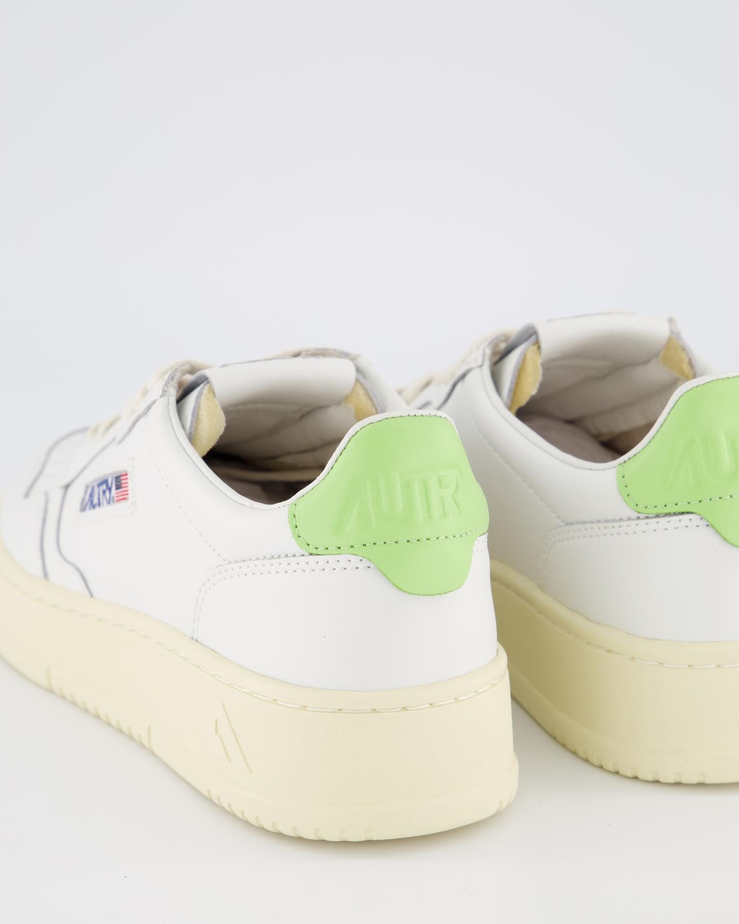 Dames Medalist Sneaker Wit/Groen