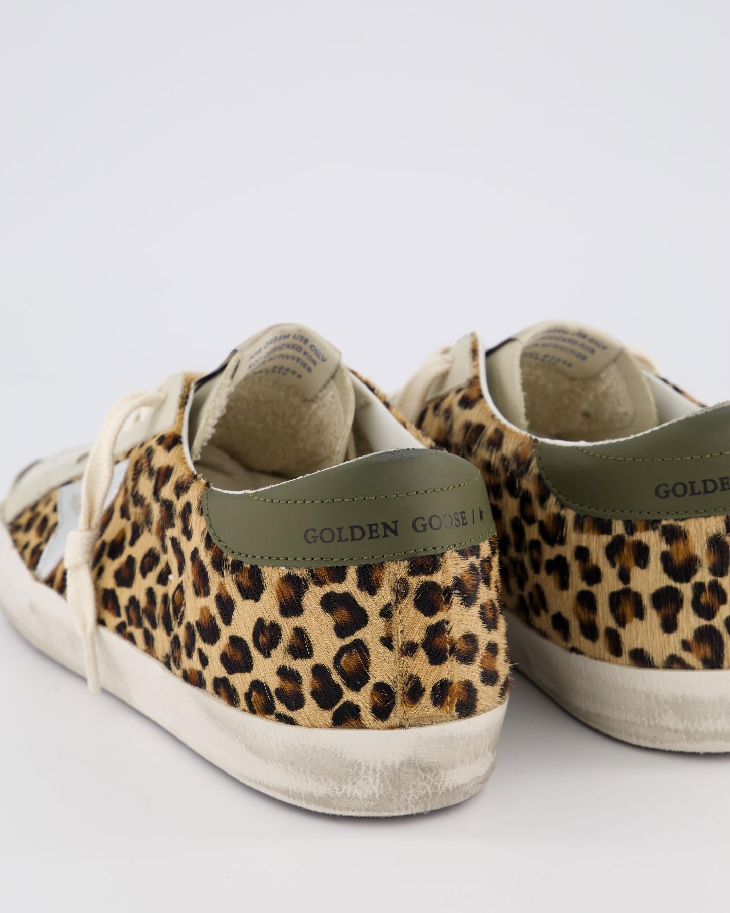 Dames SuperStar Sneaker Beige/Leo