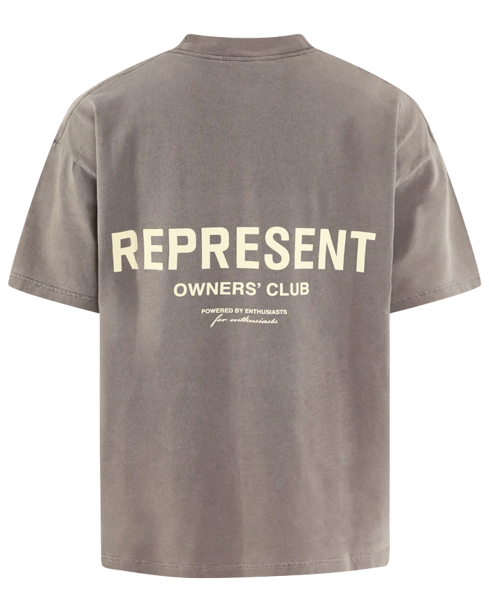 Heren Owners Club T-Shirt Grijs