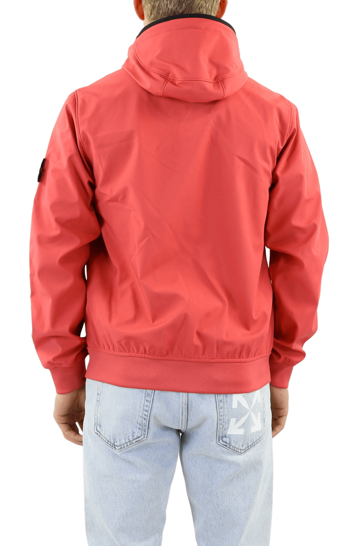 Mens red stone hot sale island jumper