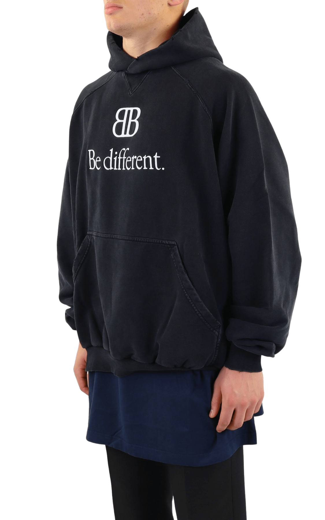 Balenciaga Men Patched t-shirt hoodie - Eleganza.nl