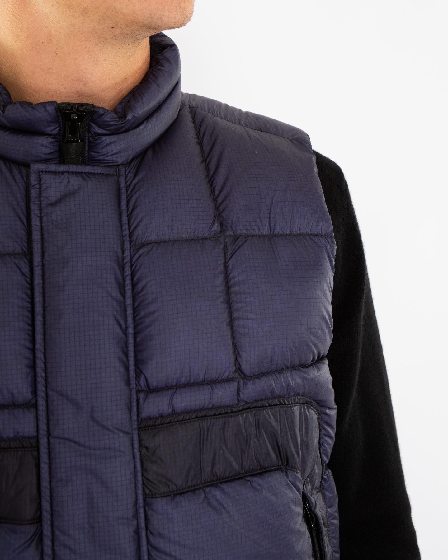 Heren Outerwear Vest Blauw