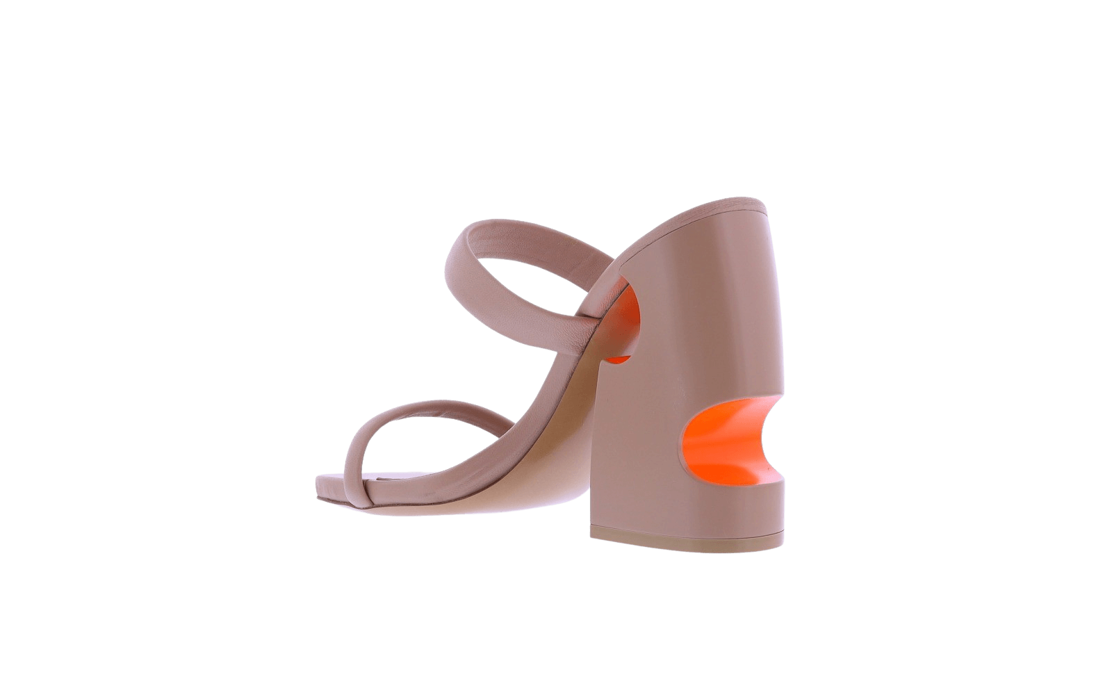 Women Pop Bulky Nappa Mule