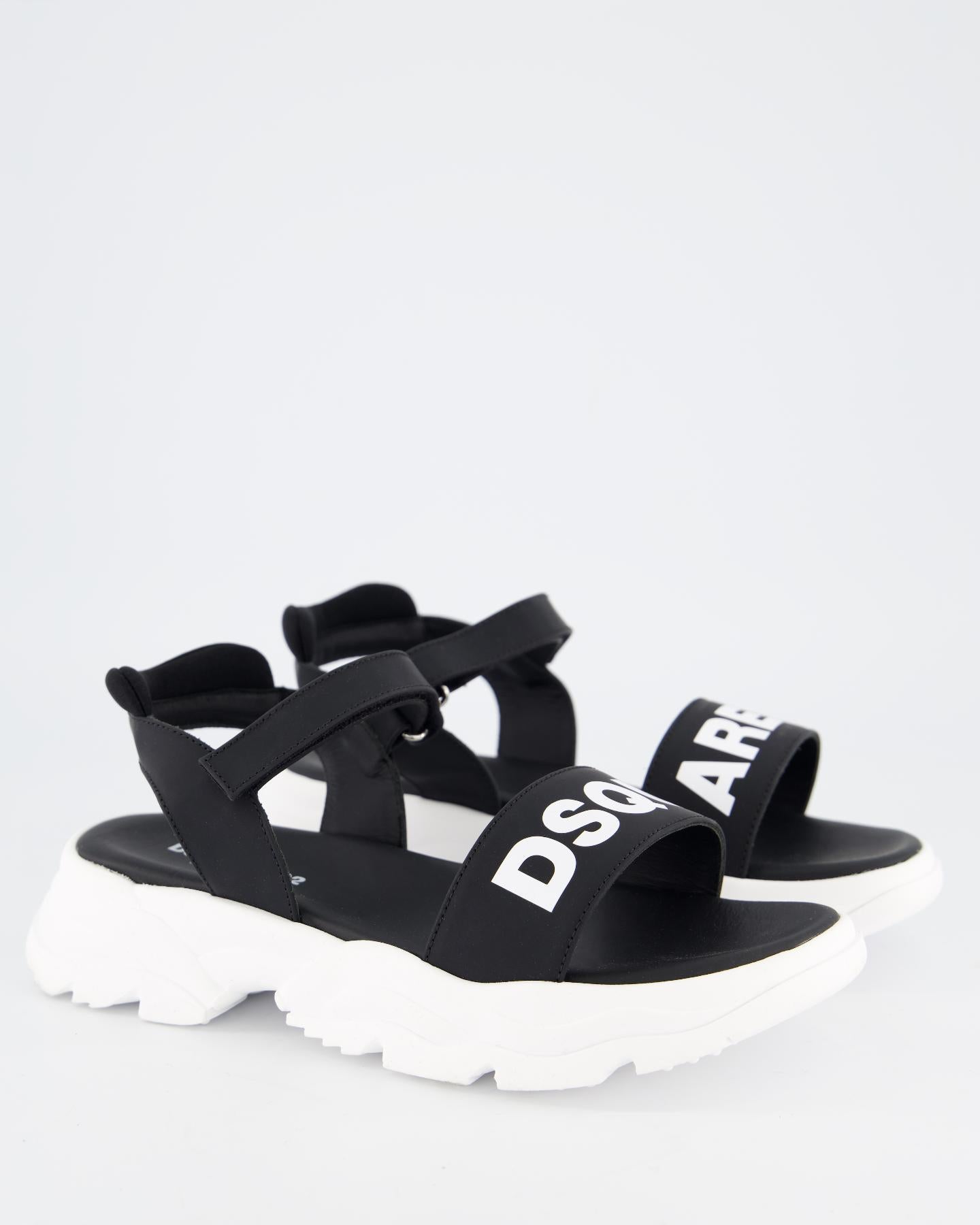 Kids Fusbet Sandals Dsquared2 Print