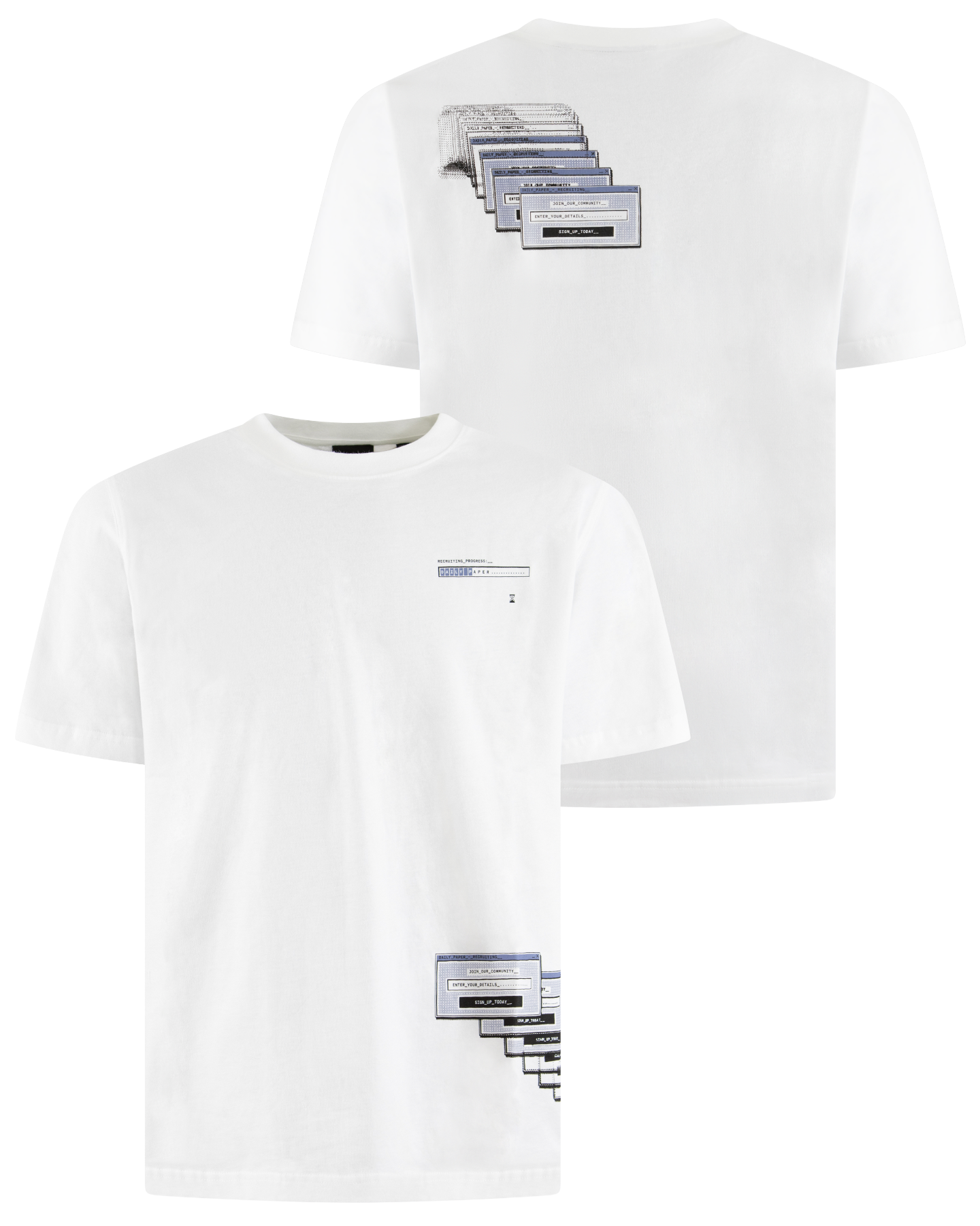 Daily Paper Heren Pop Up Ss T Shirt Eleganza