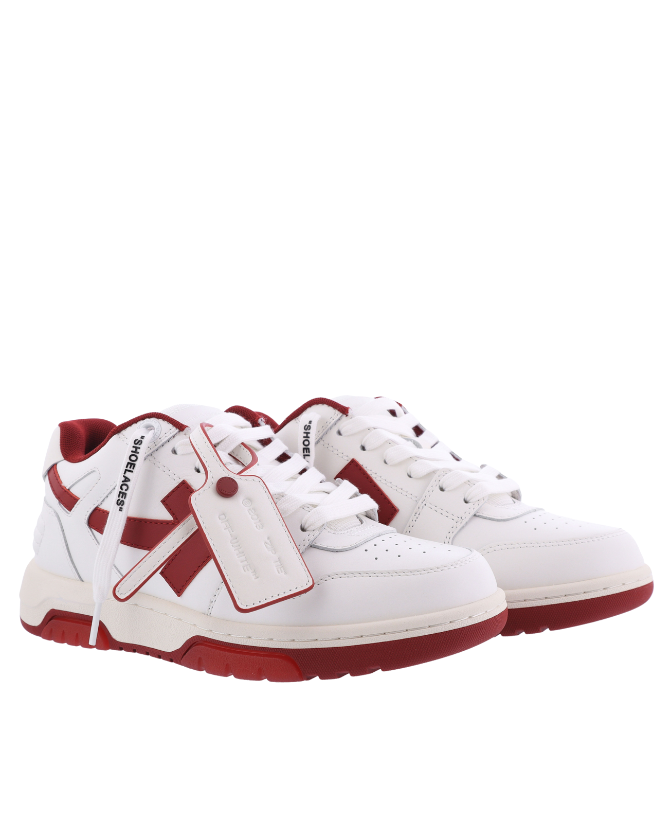 Women Out of office sneaker white/red