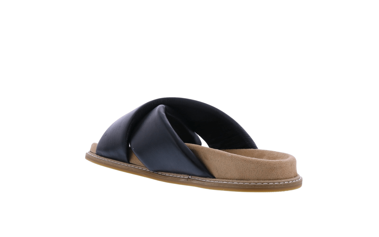 Women Leather Band Slipper