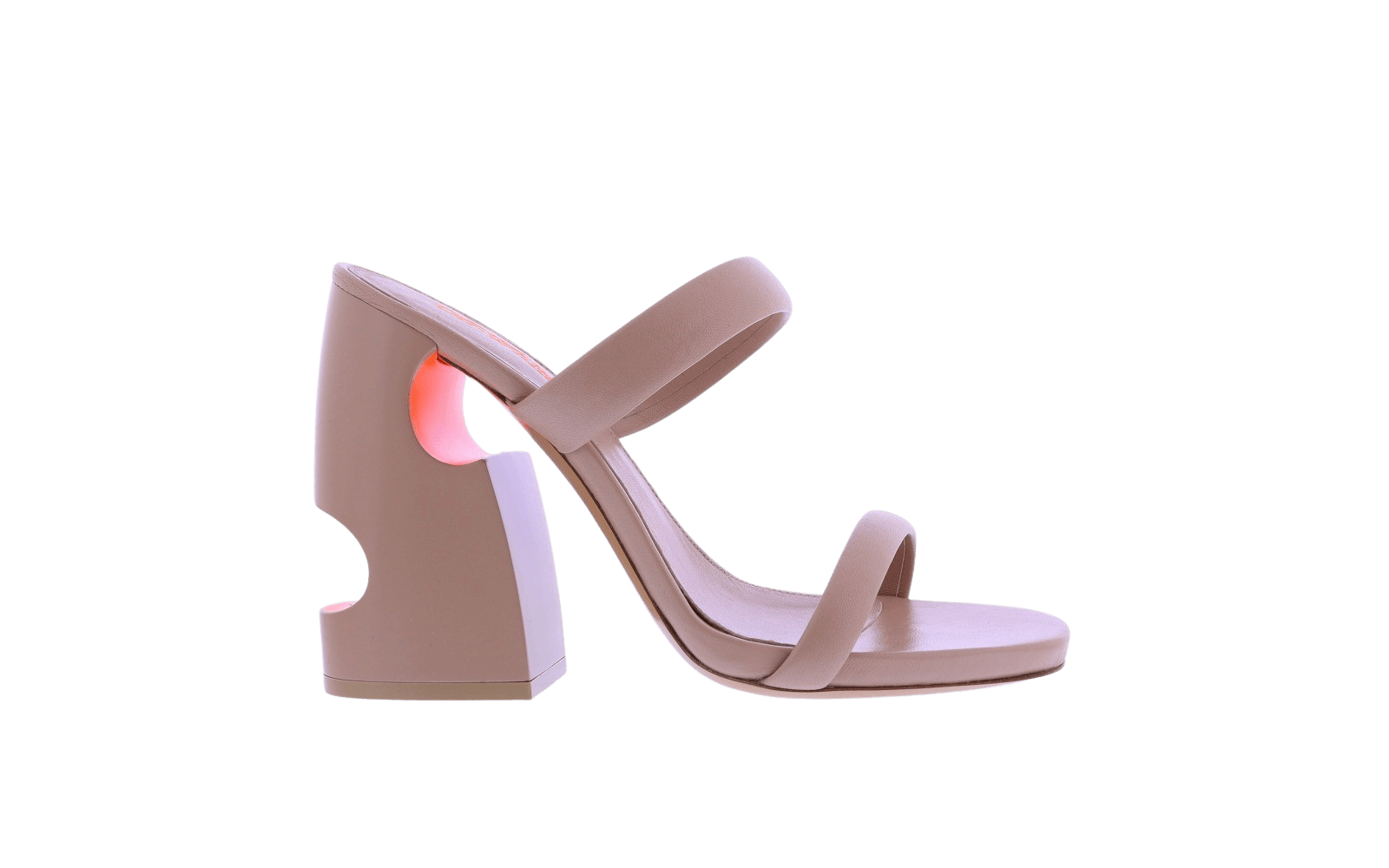 Women Pop Bulky Nappa Mule