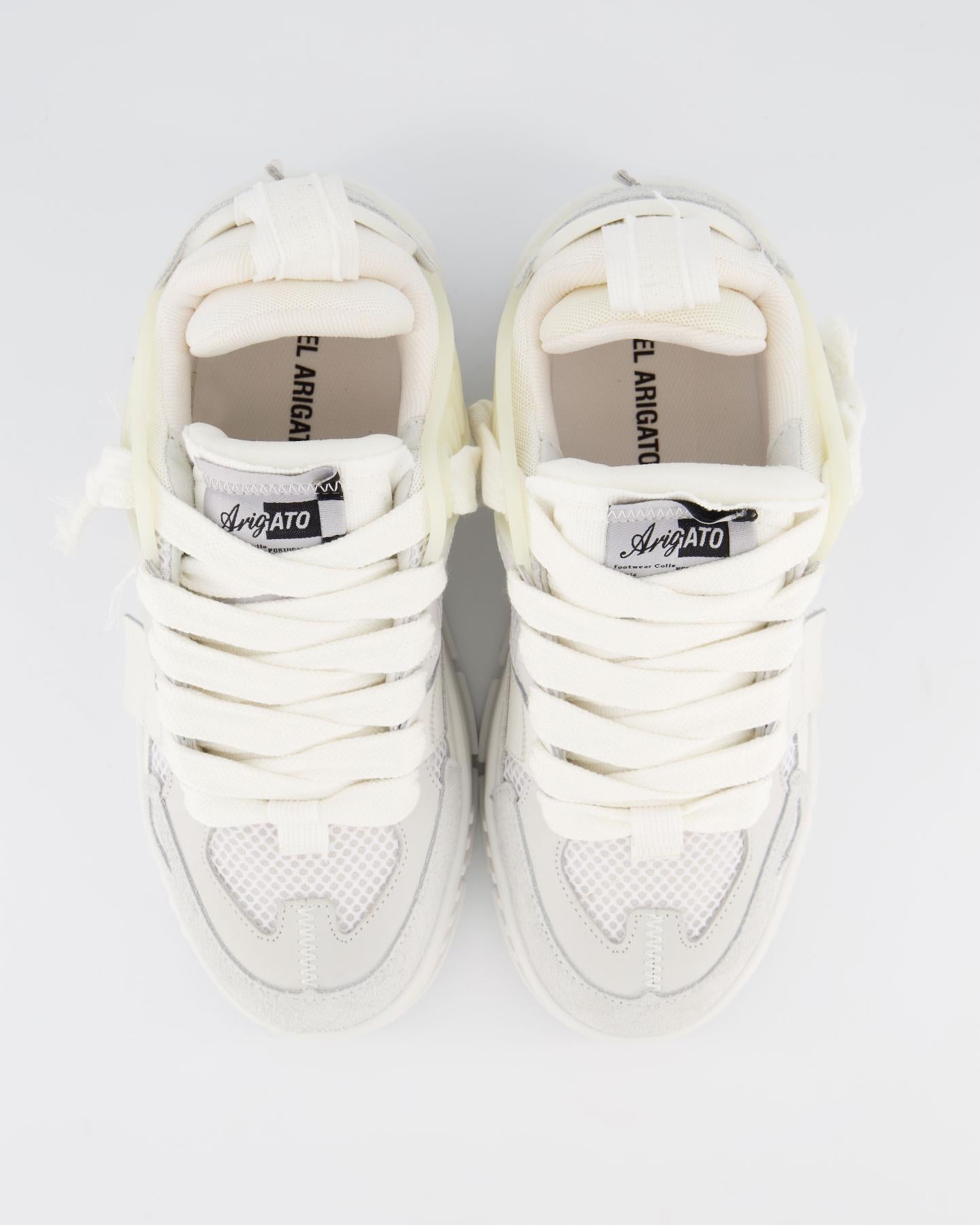 Women Area Patchwork Sneaker White