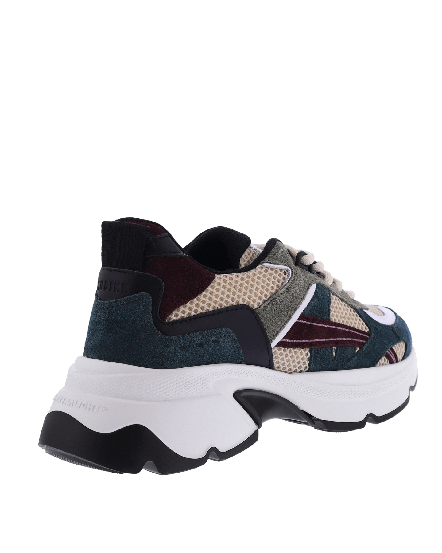 Women Ross Nomad Sneaker Green/Bordo