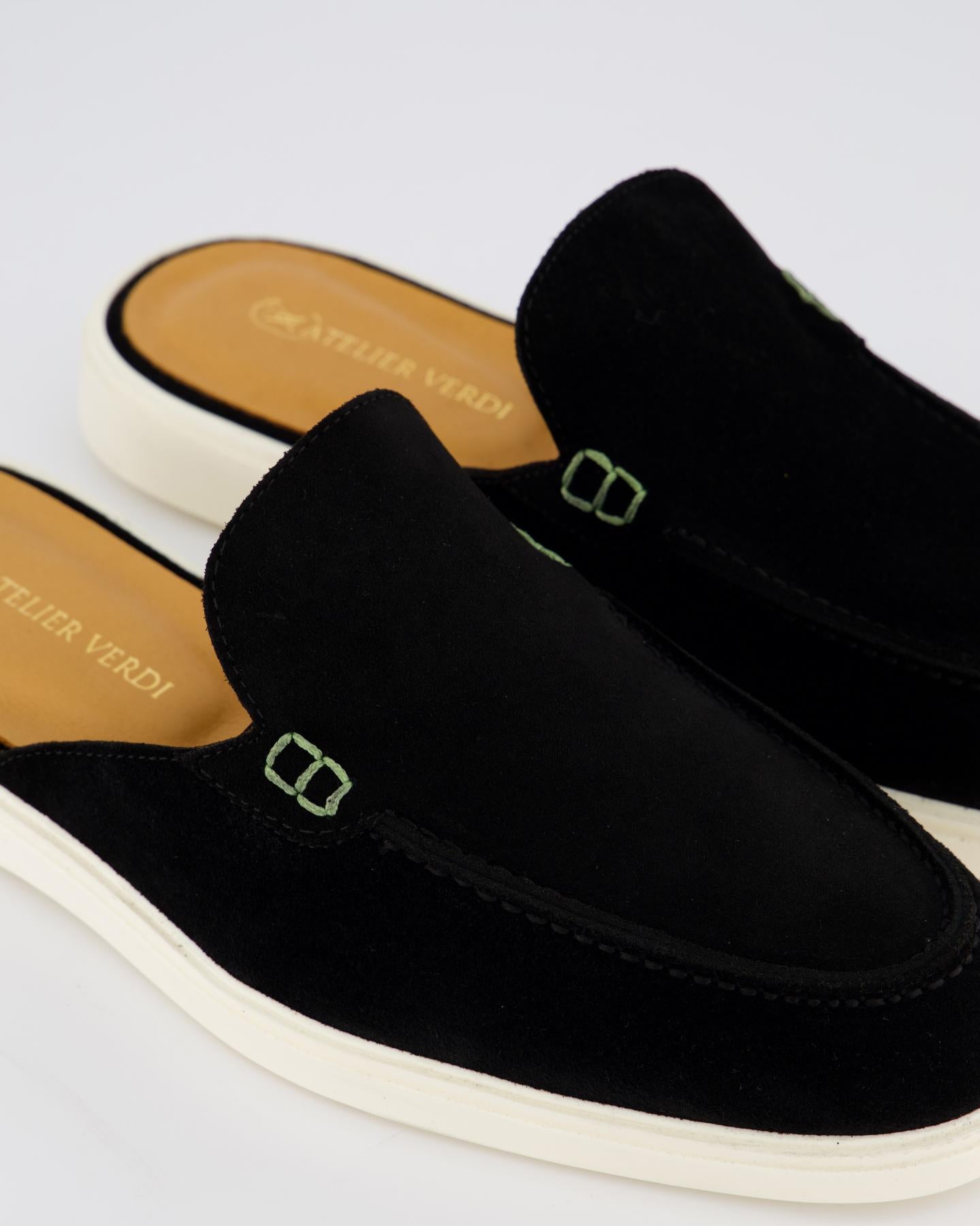 Heren Gulio Slip On Black