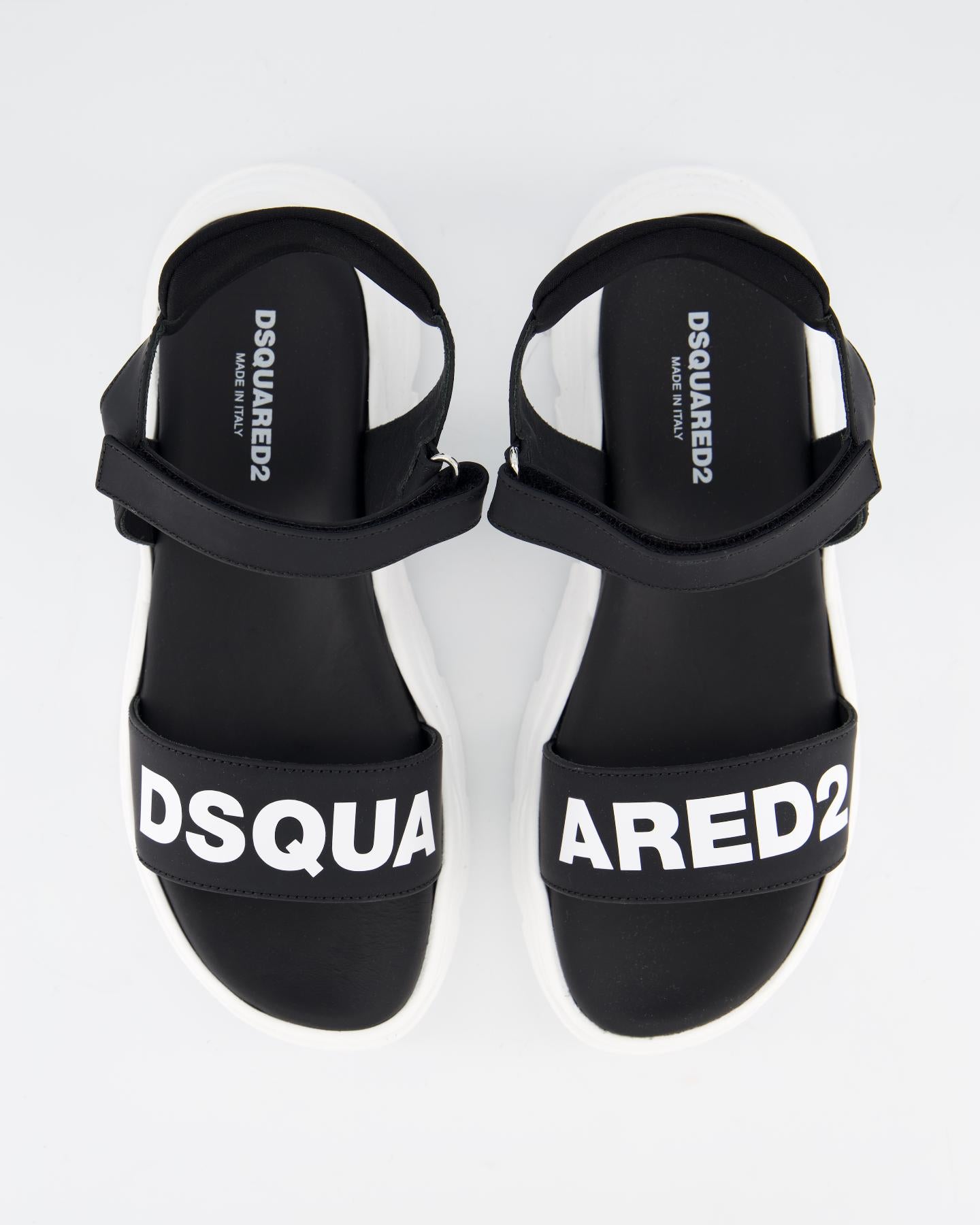 Kids Fusbet Sandals Dsquared2 Print