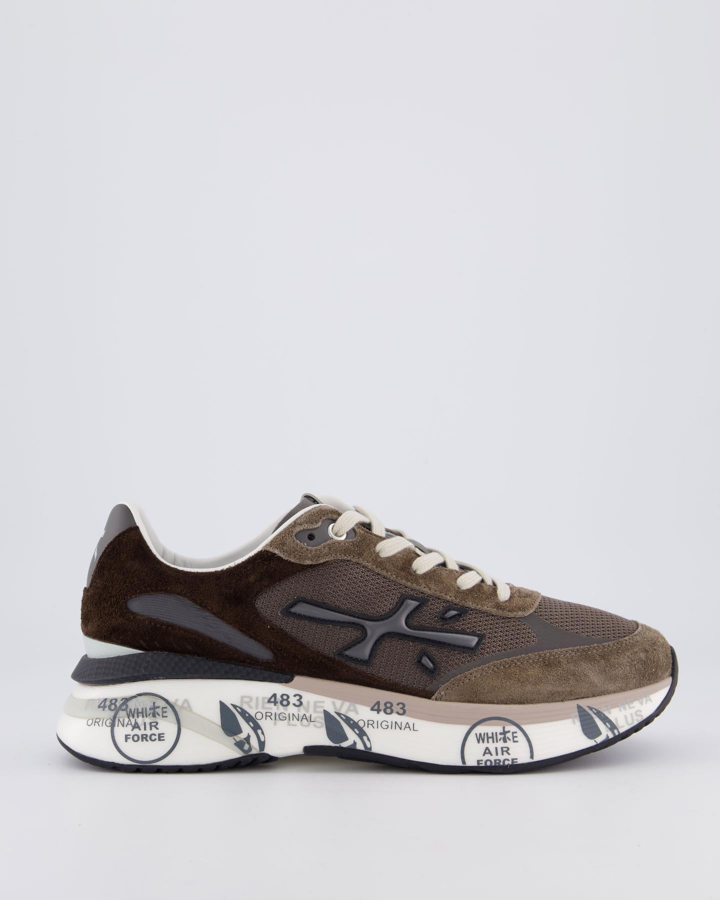 Heren Moerun Sneaker Bruin/Zwart