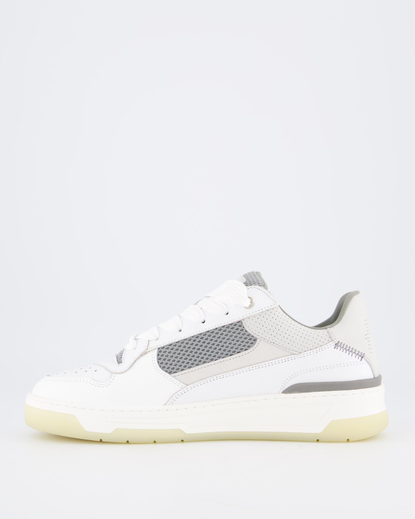 Heren Cruiser Sneaker Grijs/Wit