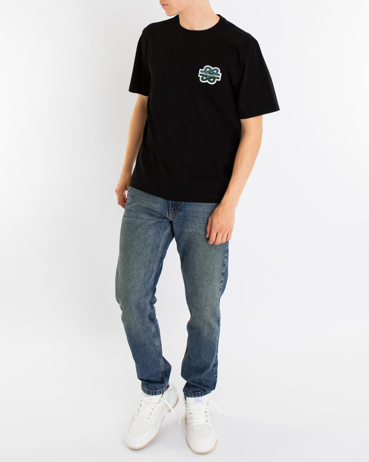 Heren Gowtu T-Shirt Zwart