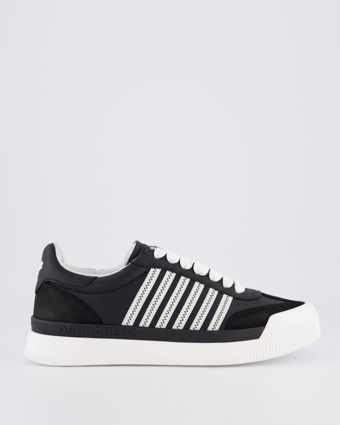 Heren New Jersey Sneaker Zwart/Wit