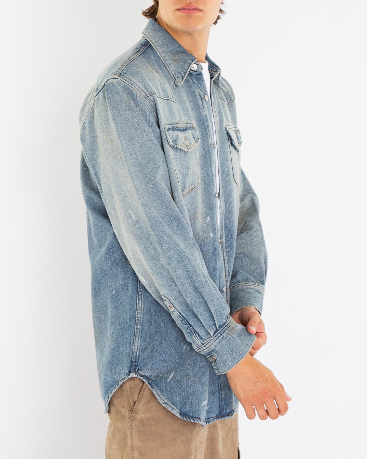 Heren Denim Shirt - Relaxed Fit