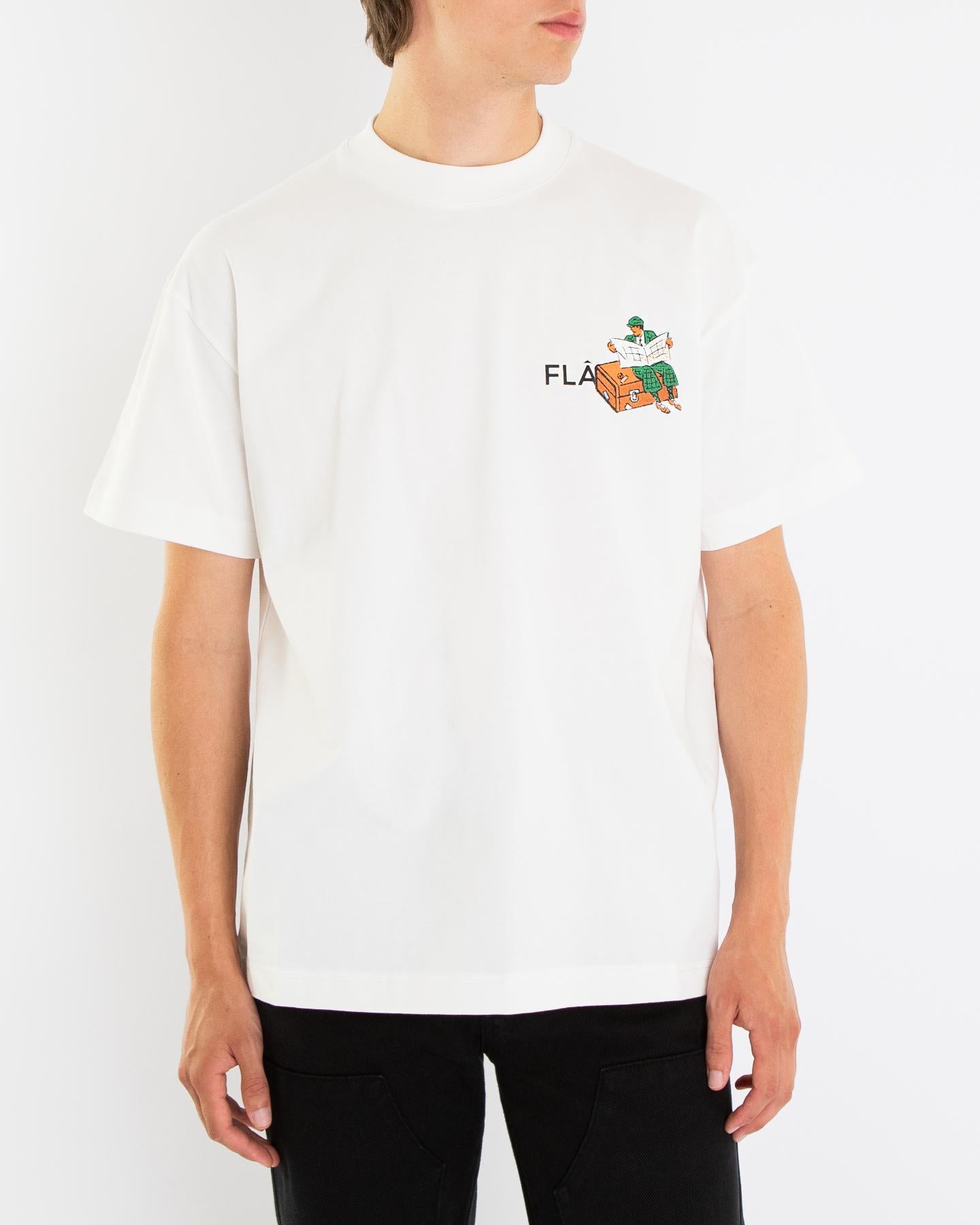 Heren Traveler T-Shirt White