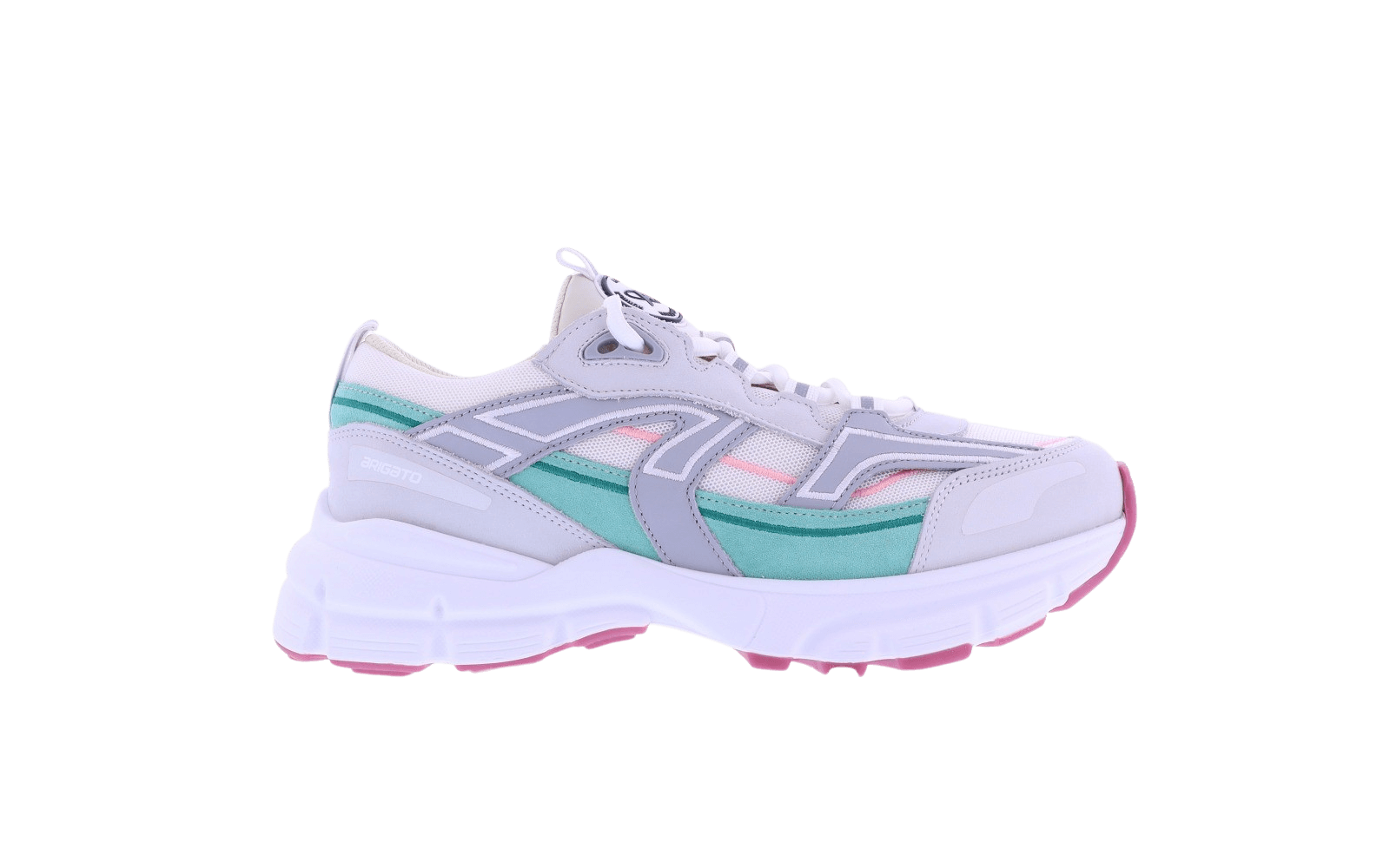 Women Marathon Trail White/Green/Pink