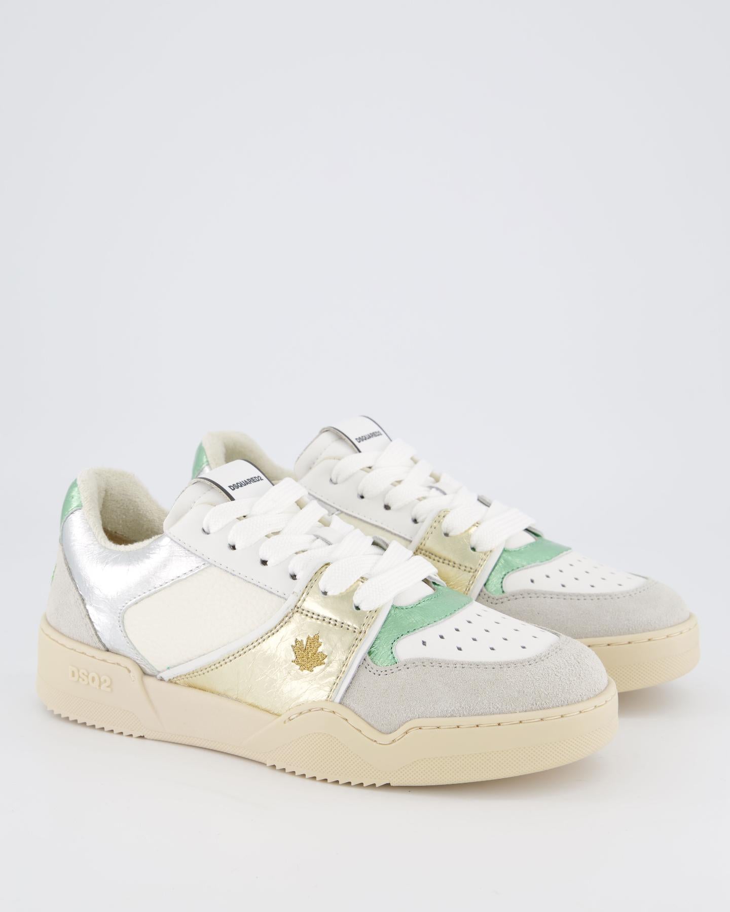 Dames Lace-Up Low Top Sneakers