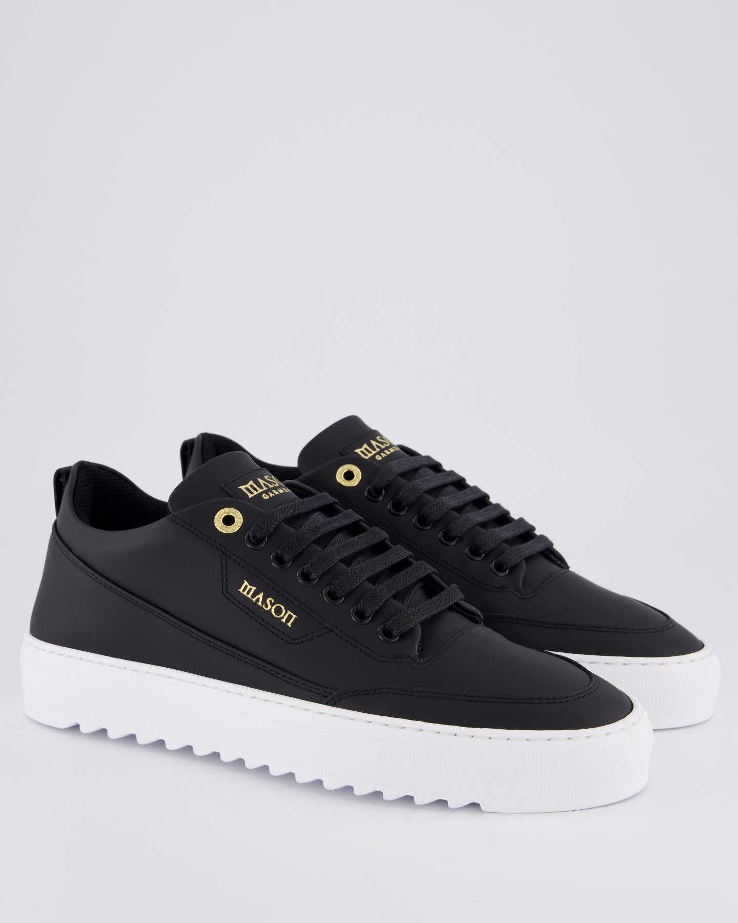 Men Torino Leather Sneaker Black