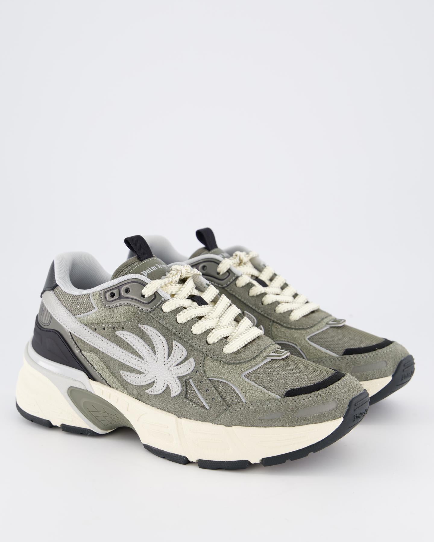 Heren Pa 4 Sneakers Olive Grey