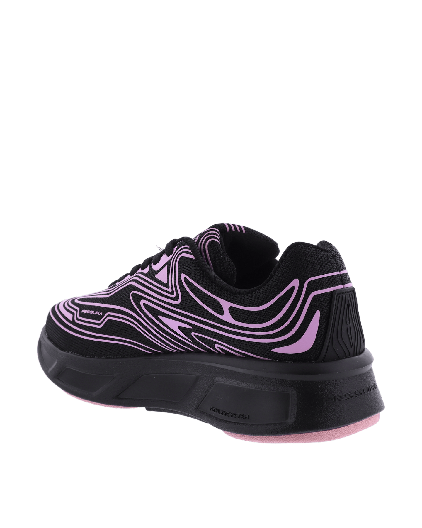 Women Runflex 01 sneaker black/pink