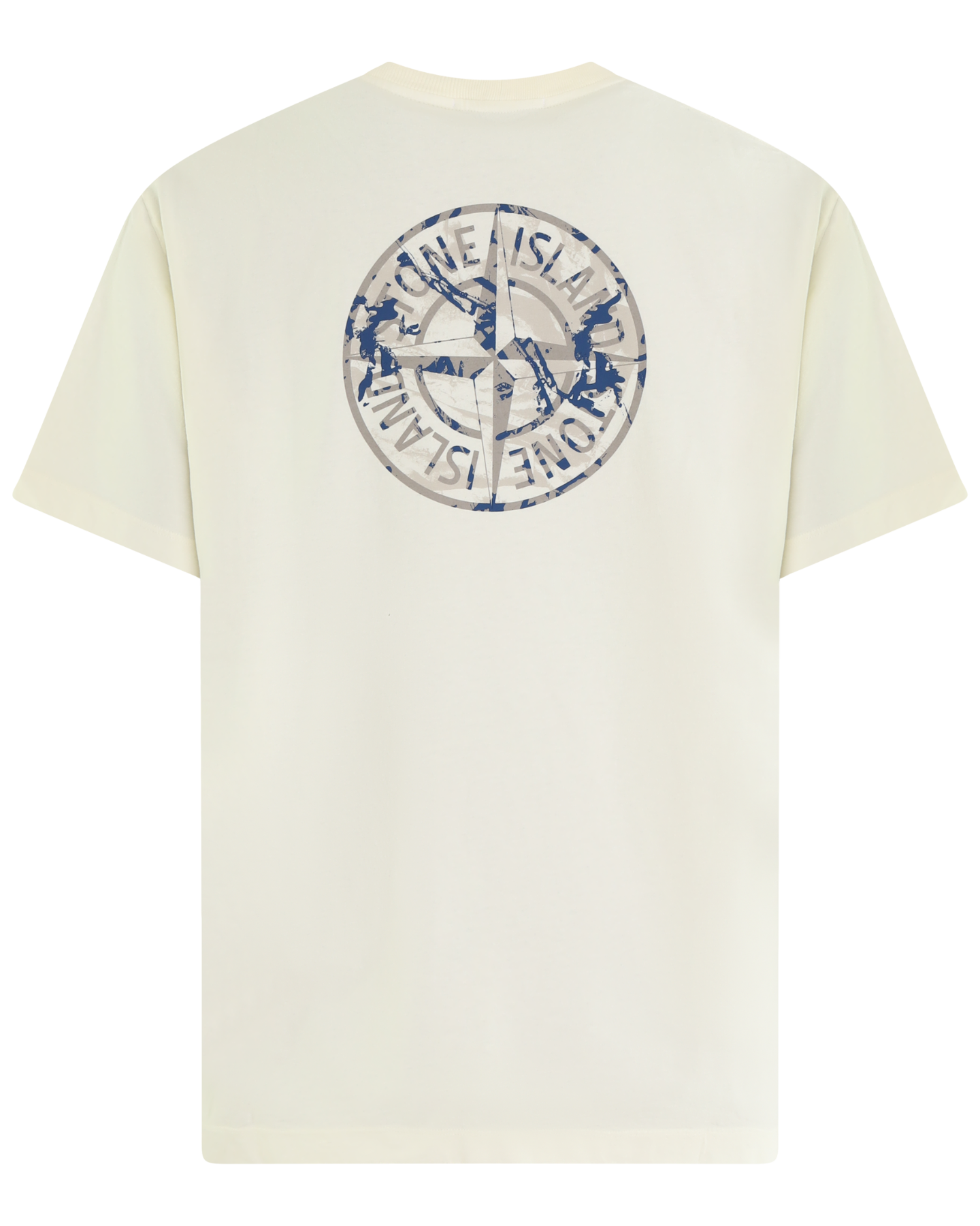 Heren Compass Logo T-Shirt Wit